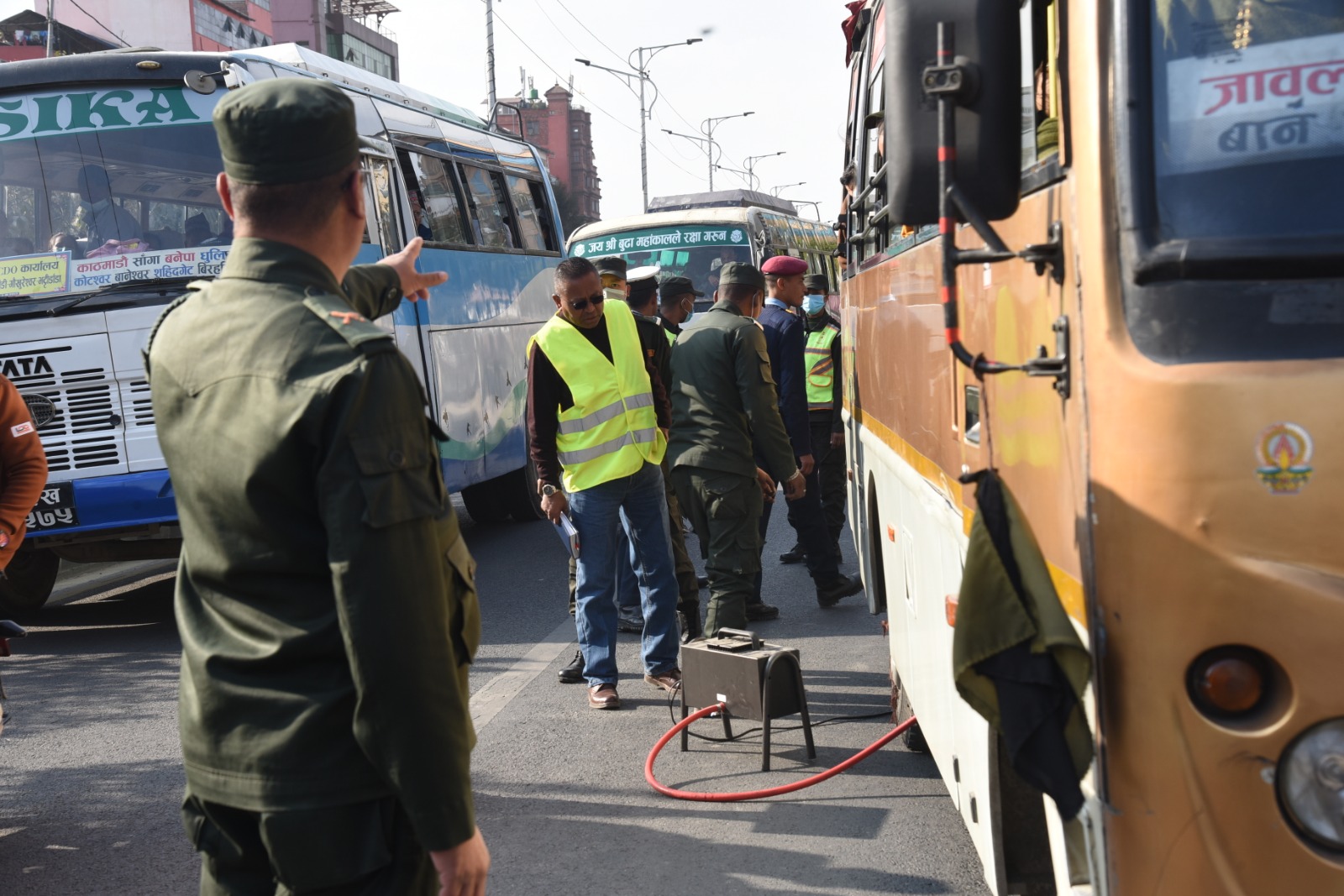 महानगरले १६० सवारीसाधनको प्रदूषण चेकजाँच गर्दा १ सय फेल  