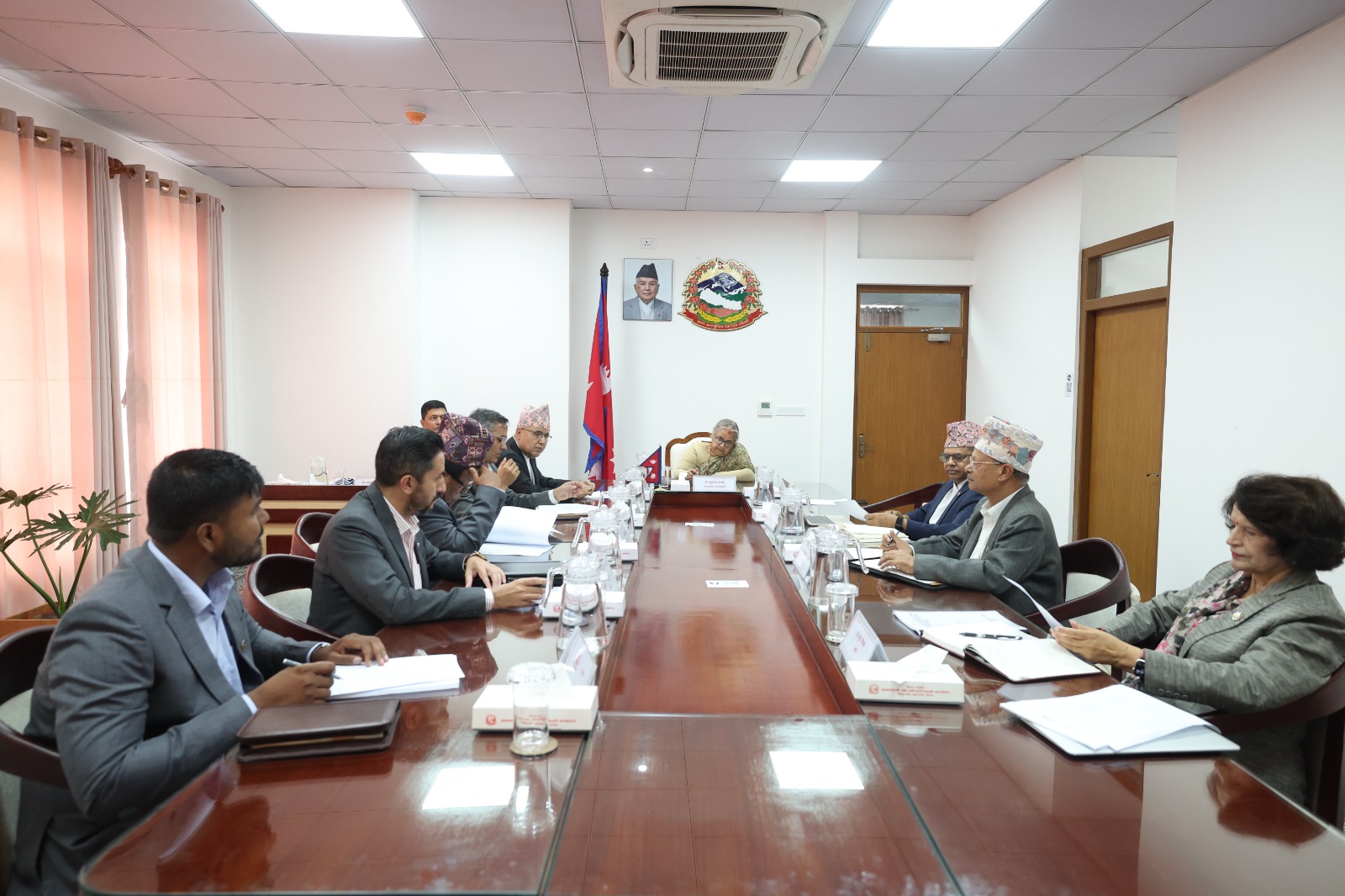 सिंहदरबारमा मन्त्रिपरिषद् बैठक: चुनावकेन्द्रित छलफल जारी