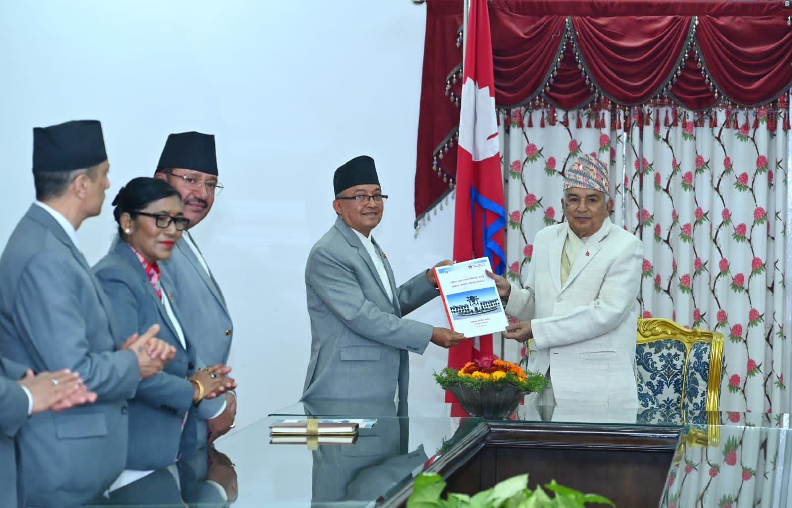 राष्ट्रियसभा चुनावको प्रतिवेदन राष्ट्रपतिलाई बुझाइयो 