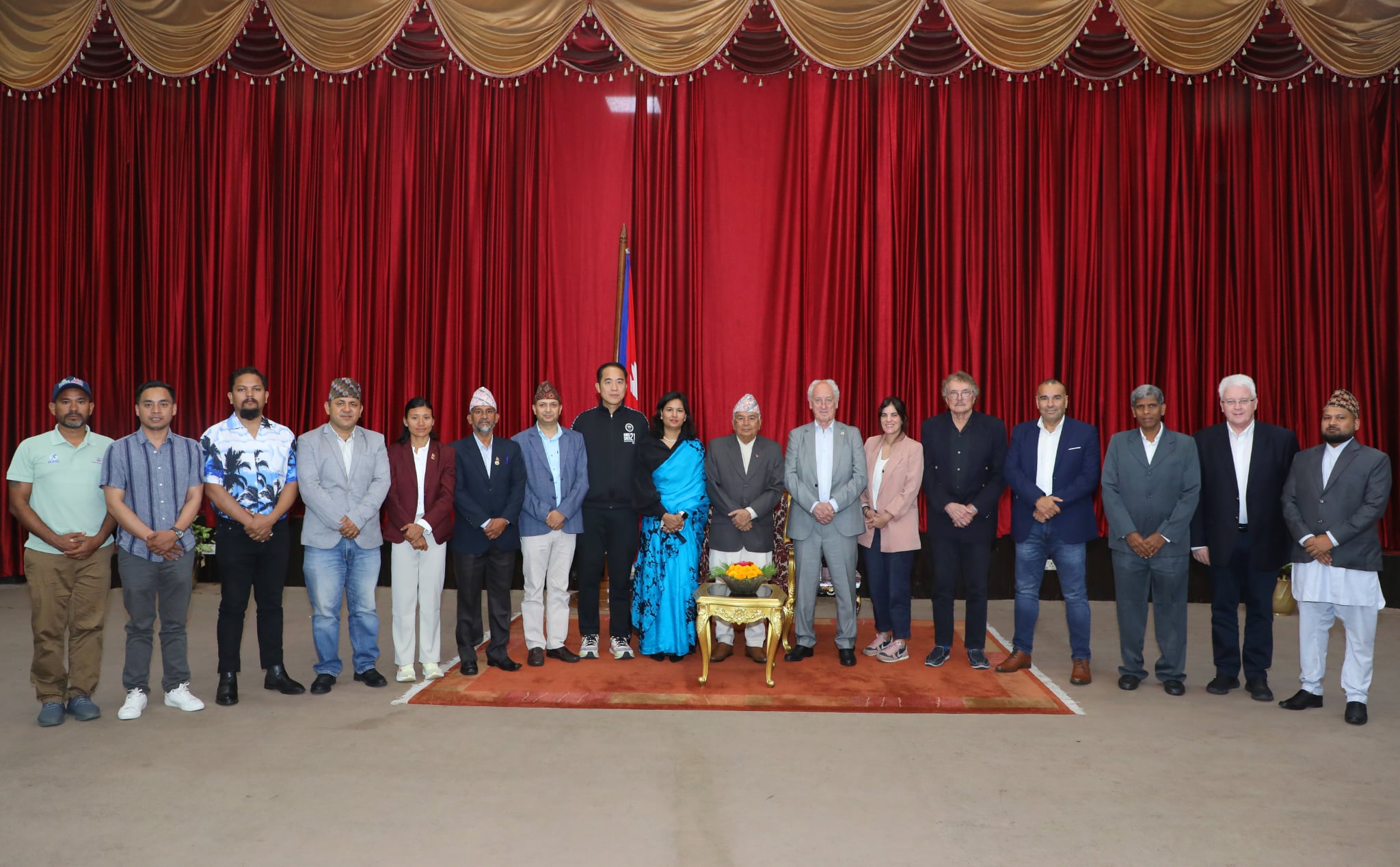 एम्स बोर्ड बैठक नेपालमा आयोजना गरेकोमा राष्ट्रपति पौडेलले दिए अध्यक्ष बोराओलाई धन्यवाद