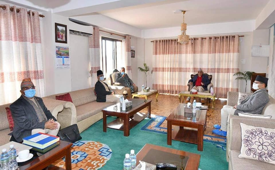 संवैधानिक परिषद् बैठकमा पनि देखियाे नेकपा विवादकाे प्रभाव