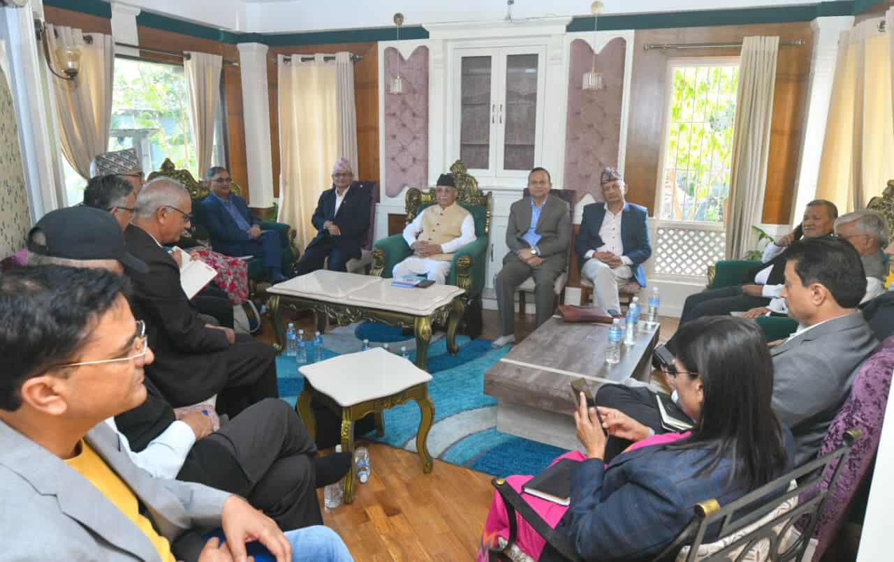 एमालेको सचिवालय बैठक सकियो, भोलि पुन: बस्ने