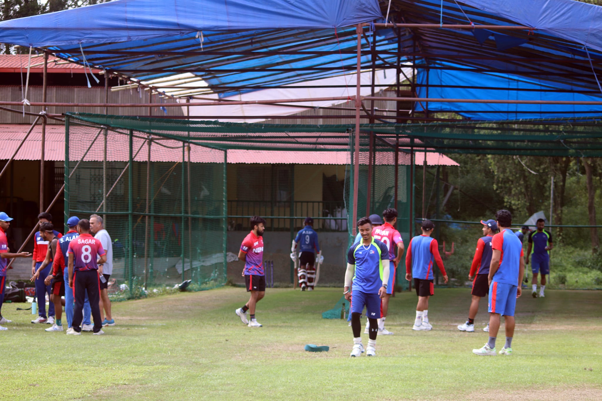 नेपाली क्रिकेट टोलीले थाल्यो विश्व क्रिकेट लिग–२ को अभ्यास खेल