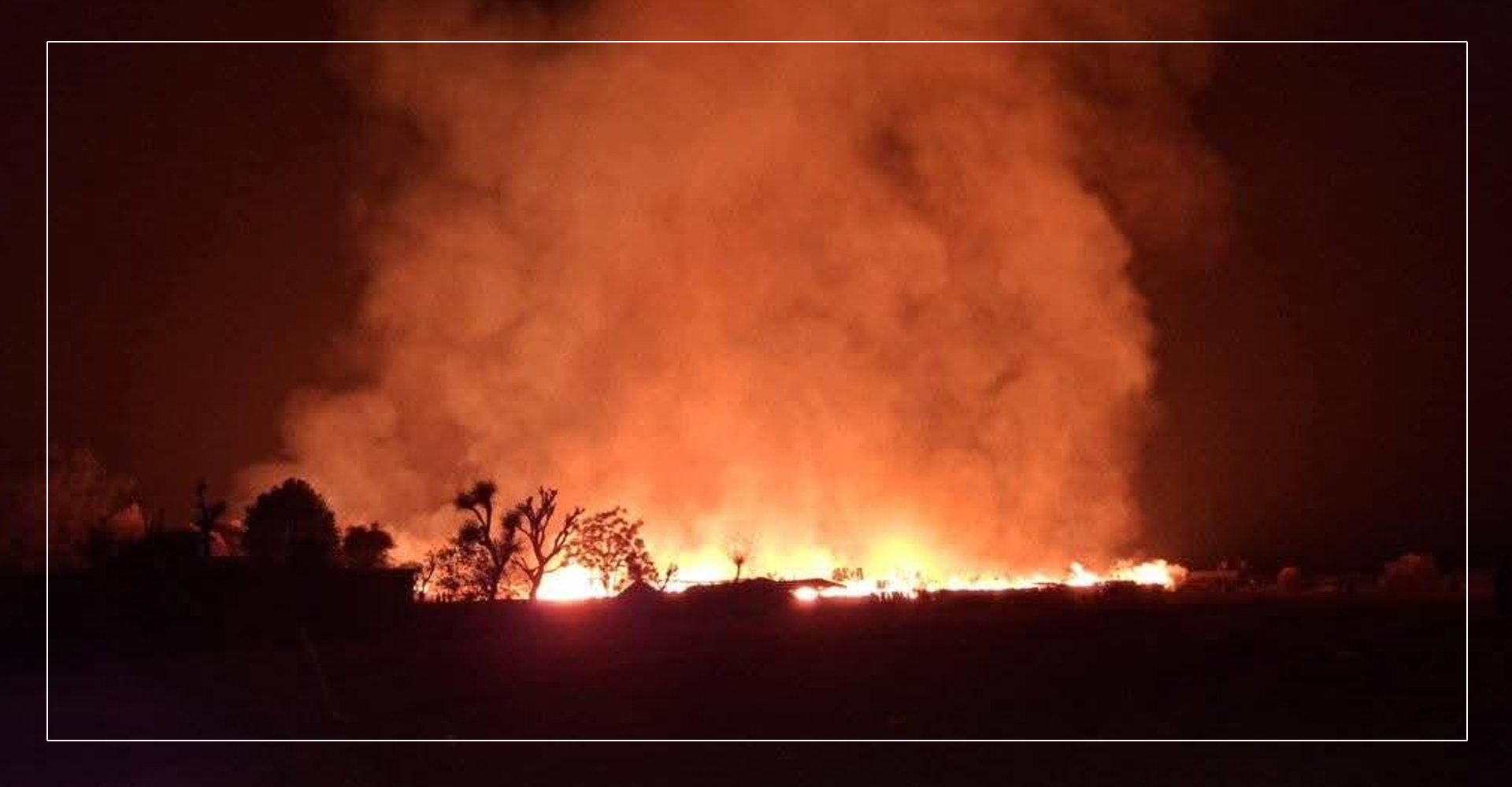 खोटाङमा सामुदायिक भवनमा आगलागी हुँदा ३ करोडभन्दा बढीको क्षति