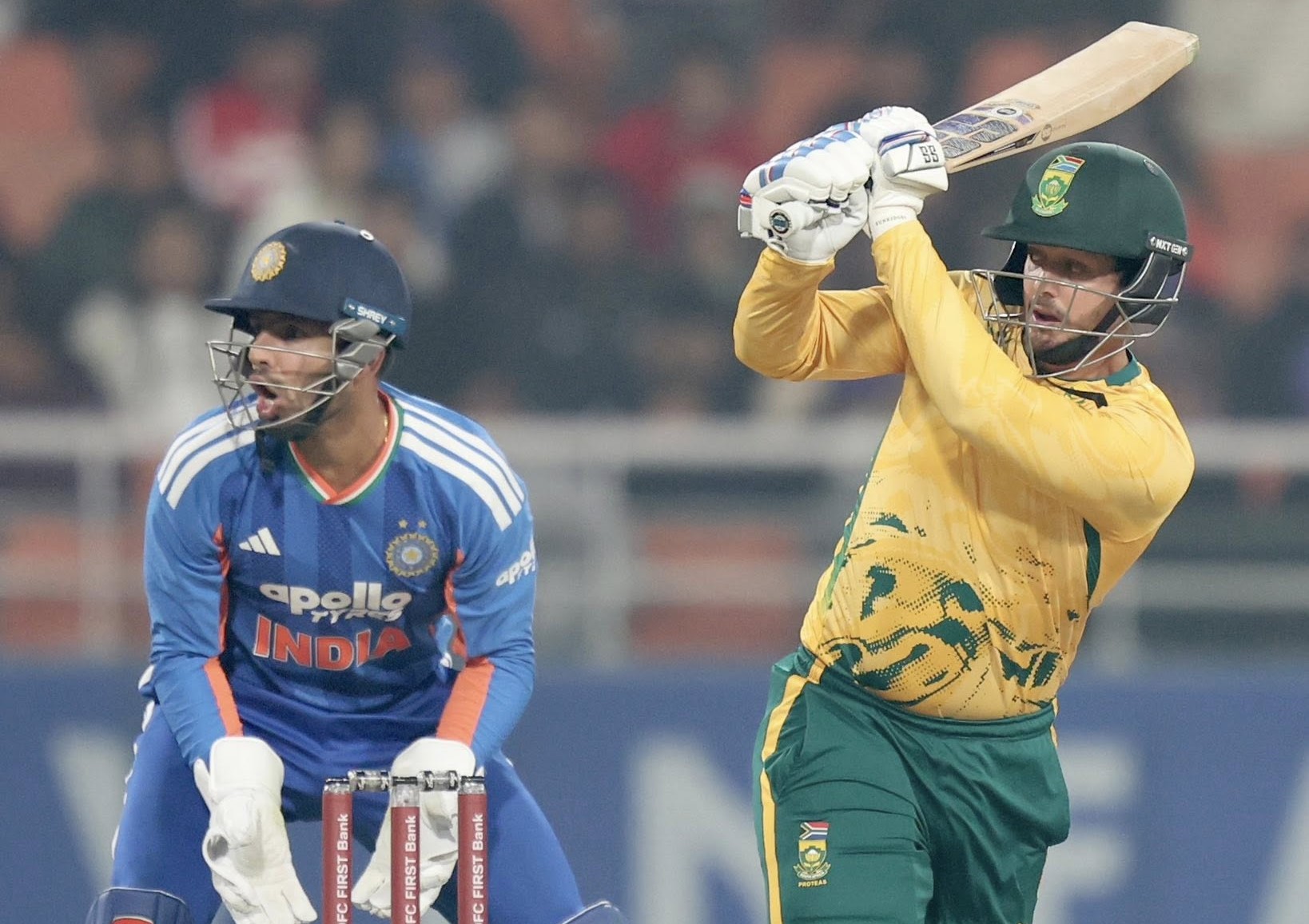 टी– २० सिरिज: दक्षिण अफ्रिकाले भारतलाई हरायो