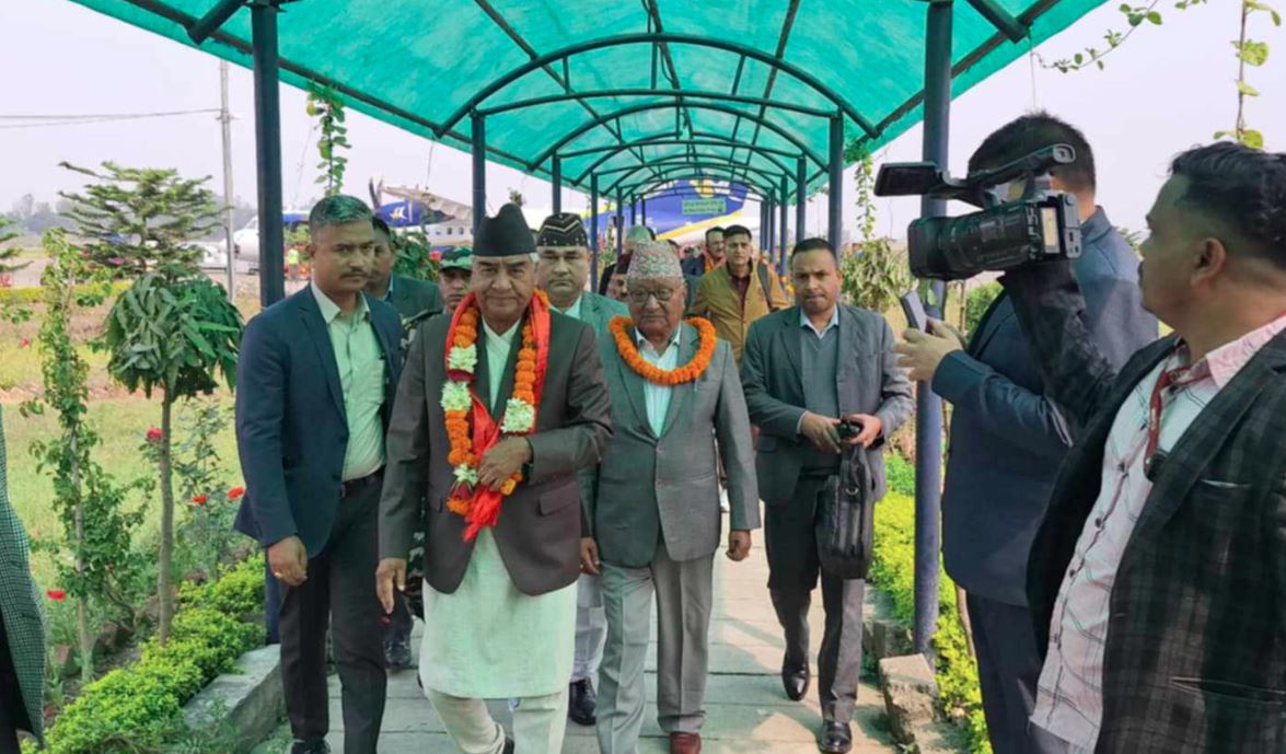 कांग्रेस सभापति देउवासहितका शीर्ष नेताहरू धनगढीमा
