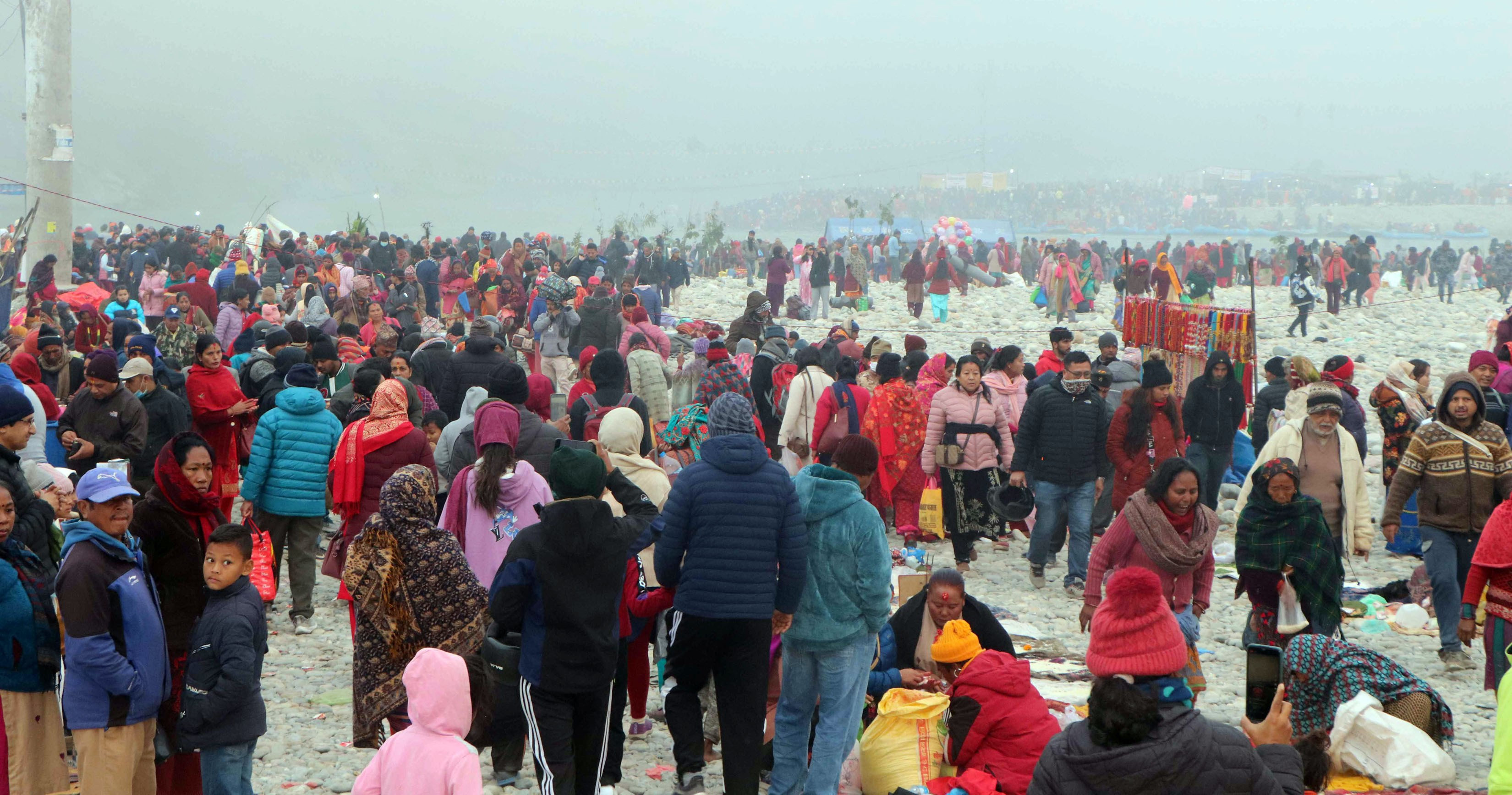 माघेसङ्क्रान्ति मेला भर्न देवघाटमा पाँच लाख भक्तजन