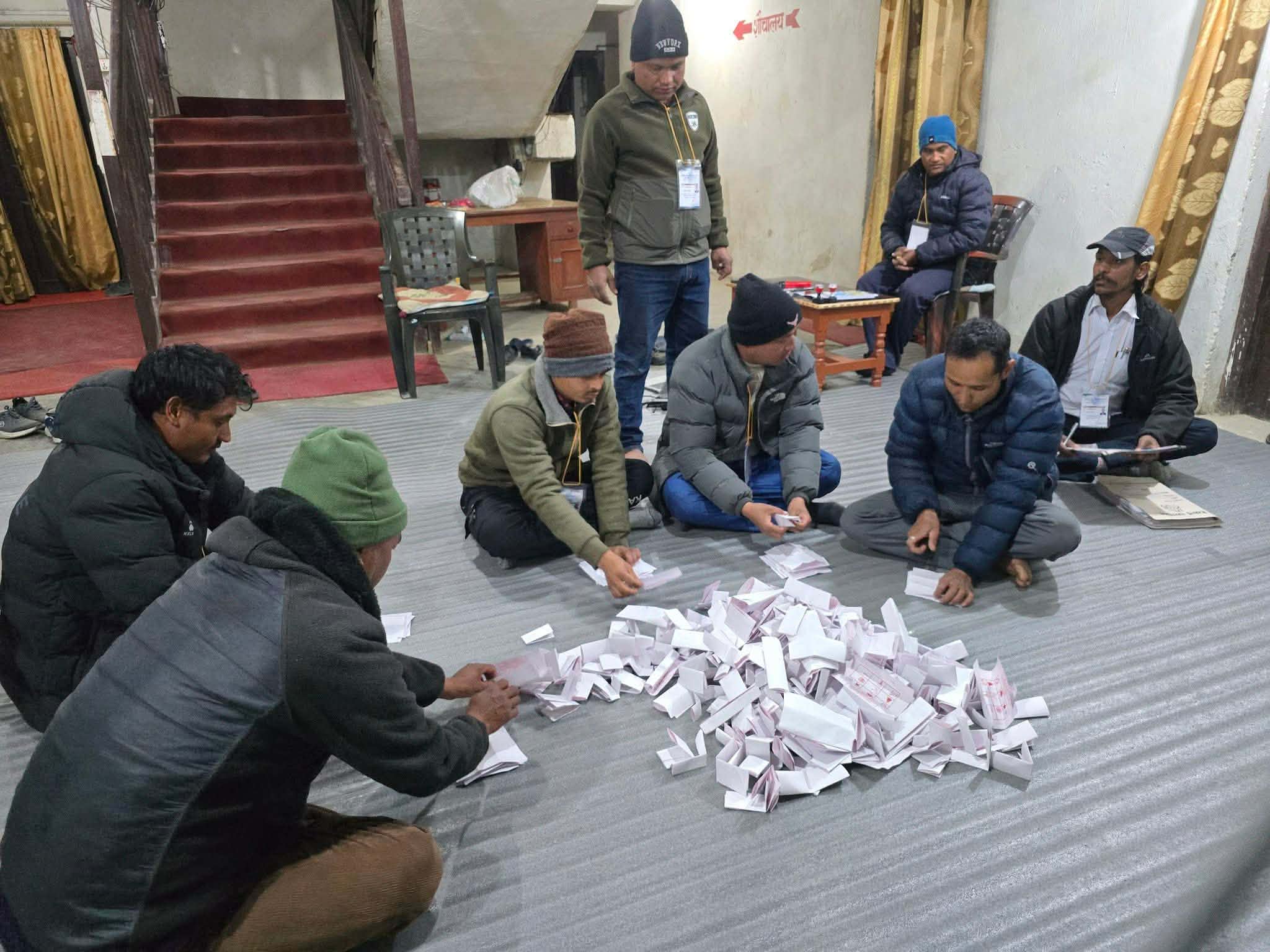 देशभर रास्वपाले ठूला दल बढार्दा कर्णालीले पत्याएन : सुर्खेत-२ बाहेक अरु सबै क्षेत्रमा पछि