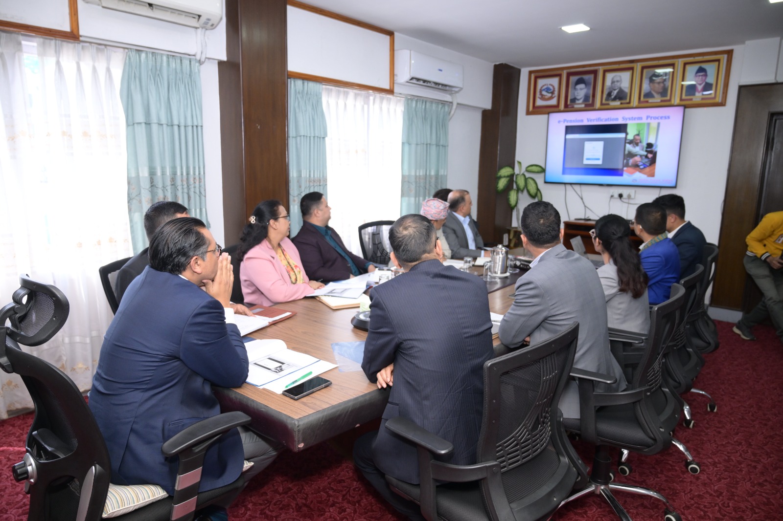 अर्थमन्त्री वाग्लेले सुरु गरे ई–पेन्सन प्रमाणीकरण