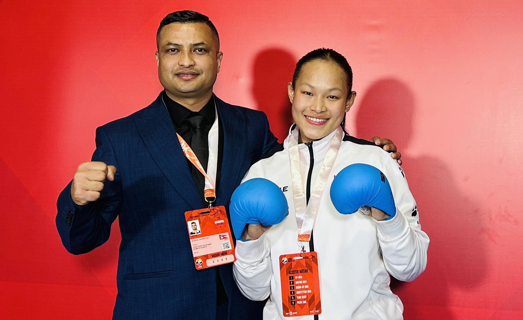 एरिकाले दिलाइन् नेपाललाई ऐतिहासिक रजत पदक