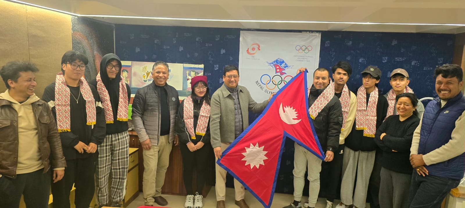  मलेसिया जाने ईस्पोर्टस टोलीको बिदाइ