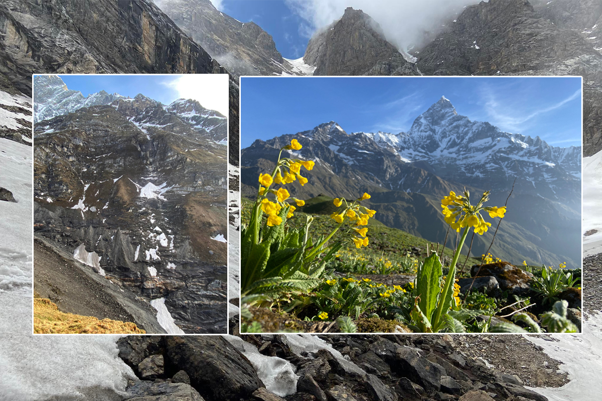 हिमनदीको संगम ‘तीनसिर’, जहाँ पुर्‍याउन खोजिँदै छ पर्यटक