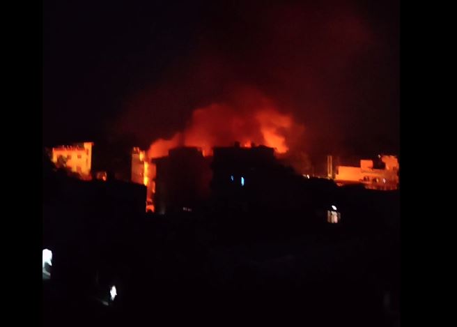 अलकत्रा बोकेको ट्याङ्करमा आगलागी, एक जना घाइते