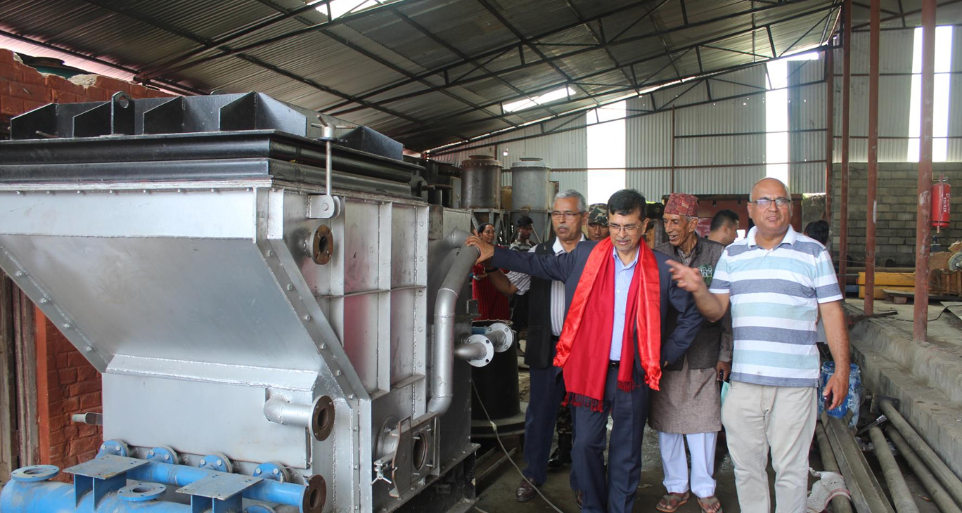 विदेश निर्यात हुने गरेको छ फोहोरबाट बिजुली उत्पादन गर्ने उपकरण