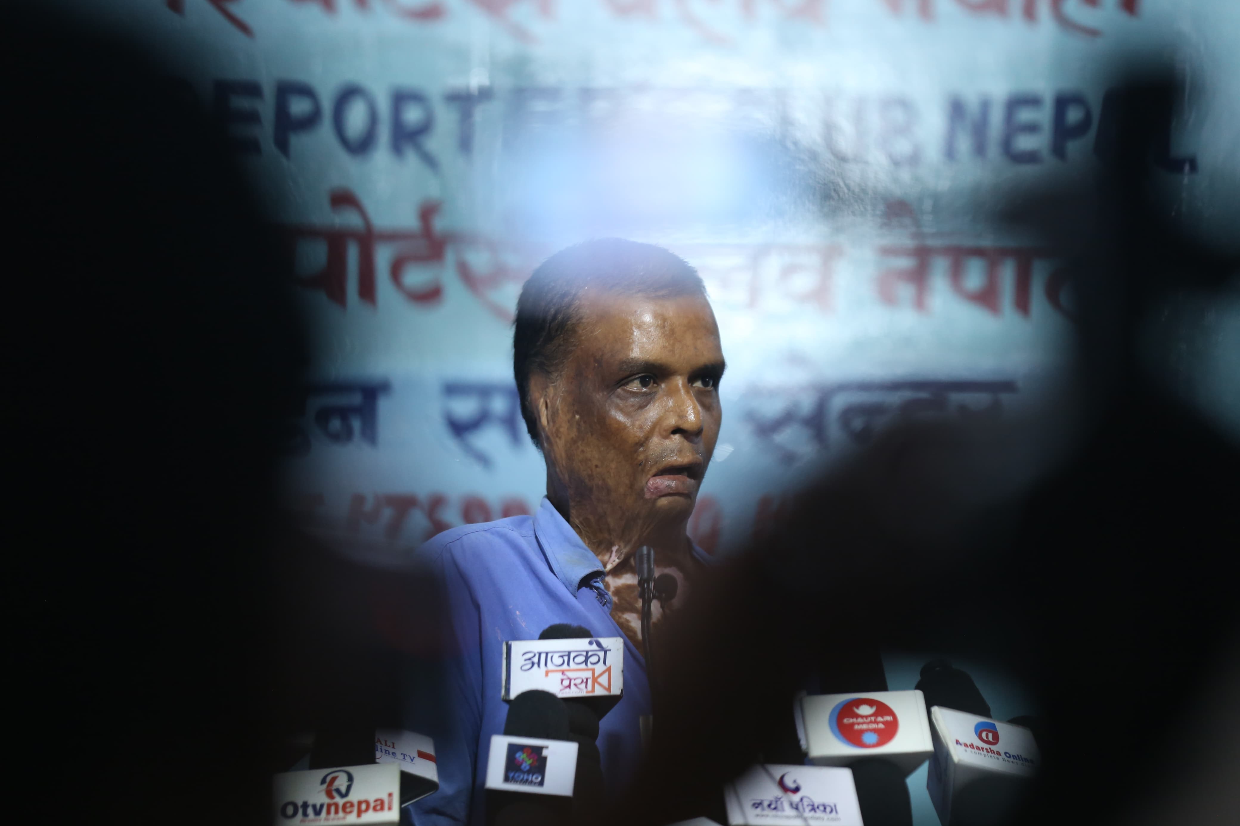अफताब छुटेपछि शरीरका खत बोकेर काठमाडौं आएका गौरीशंकर (तस्वीरहरू)