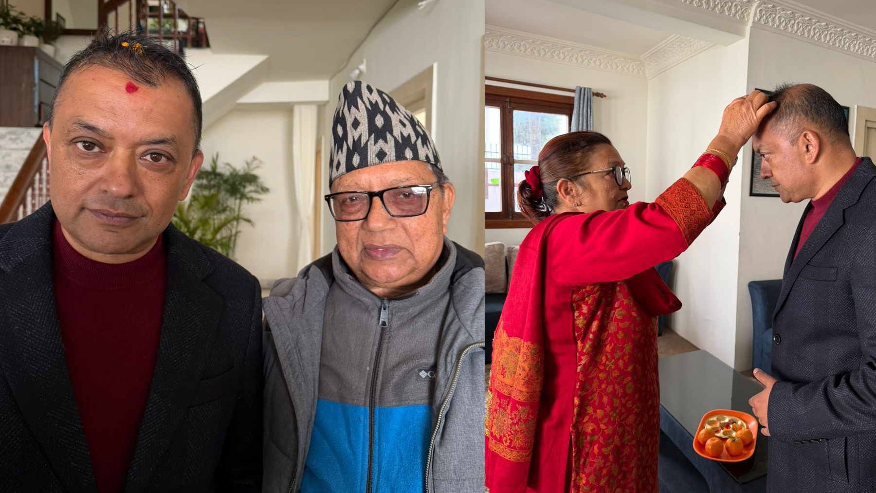 आमाबुबाको आशीर्वाद लिएर महाधिवेशनमा हिँडे गगन थापा