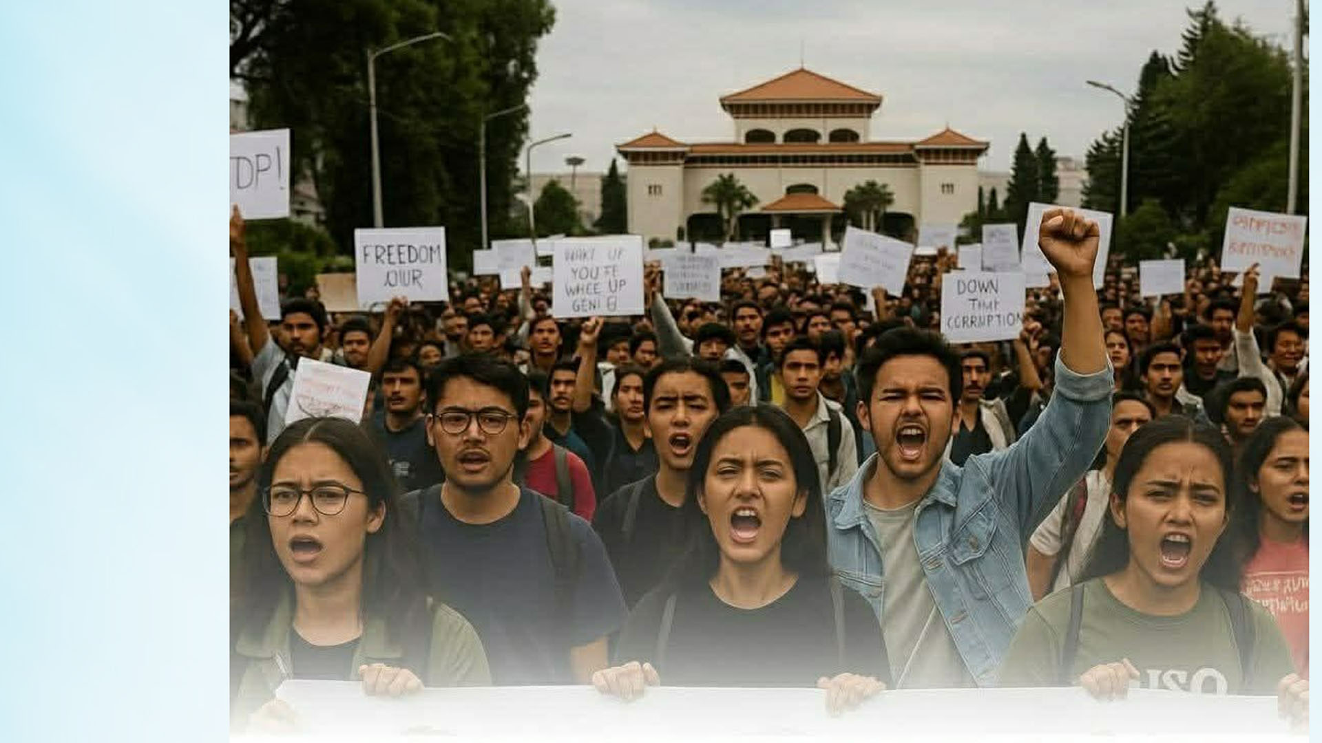 ९ बजेपछि 'जेन जी' को प्रदर्शन माइतीघरमा