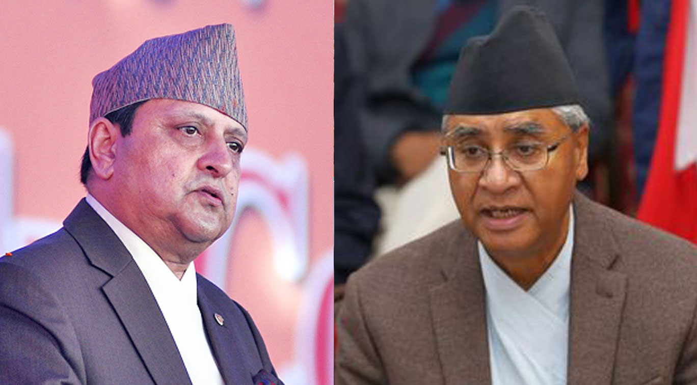 पूर्वराजा ज्ञानेन्द्रलाई प्रधानमन्त्री देउवाको चेतावनी– शासन गर्न मन भए चुनाव लडे हुन्छ