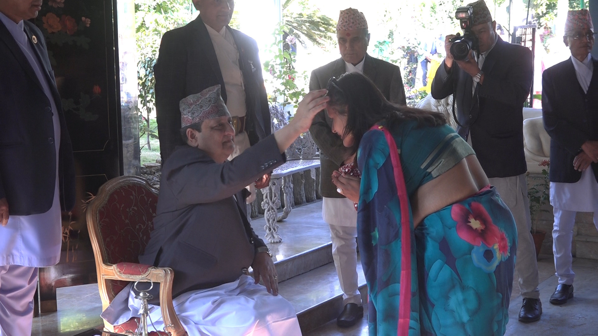 पूर्वराजा ज्ञानेन्द्र शाहको सम्बोधनः छिन-छिनमा भुइँचालो गइरहेको छ, विचार गर्नुहोस्