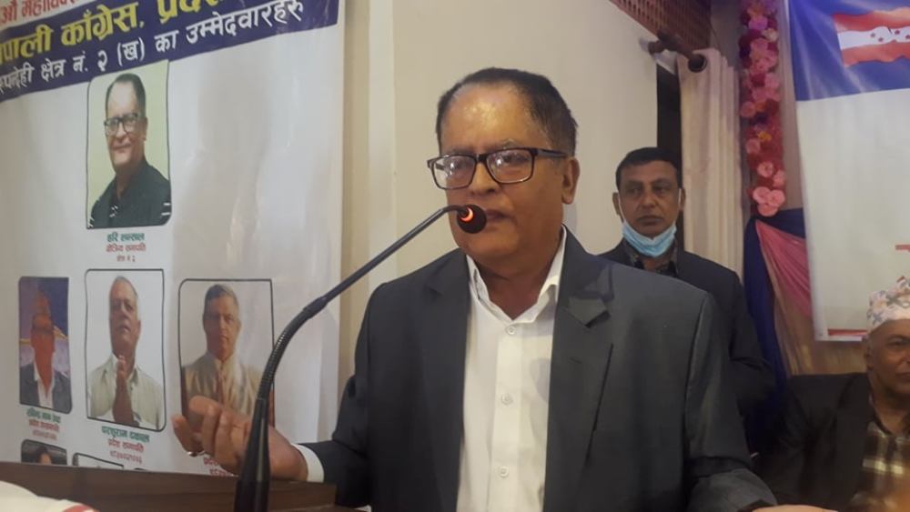रुपन्देही २ काे कांग्रेस सभापतिमा पाैडेल समूहका लम्साल विजयी
