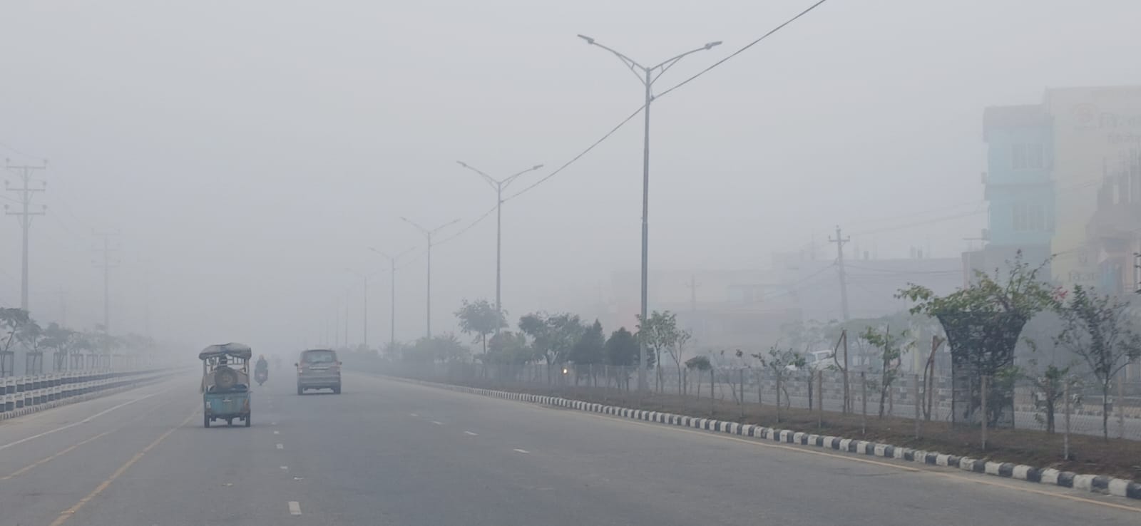 तराईमा हुस्सु र कुहिरो तथा पहाडी भागमा बादलको सम्भावना