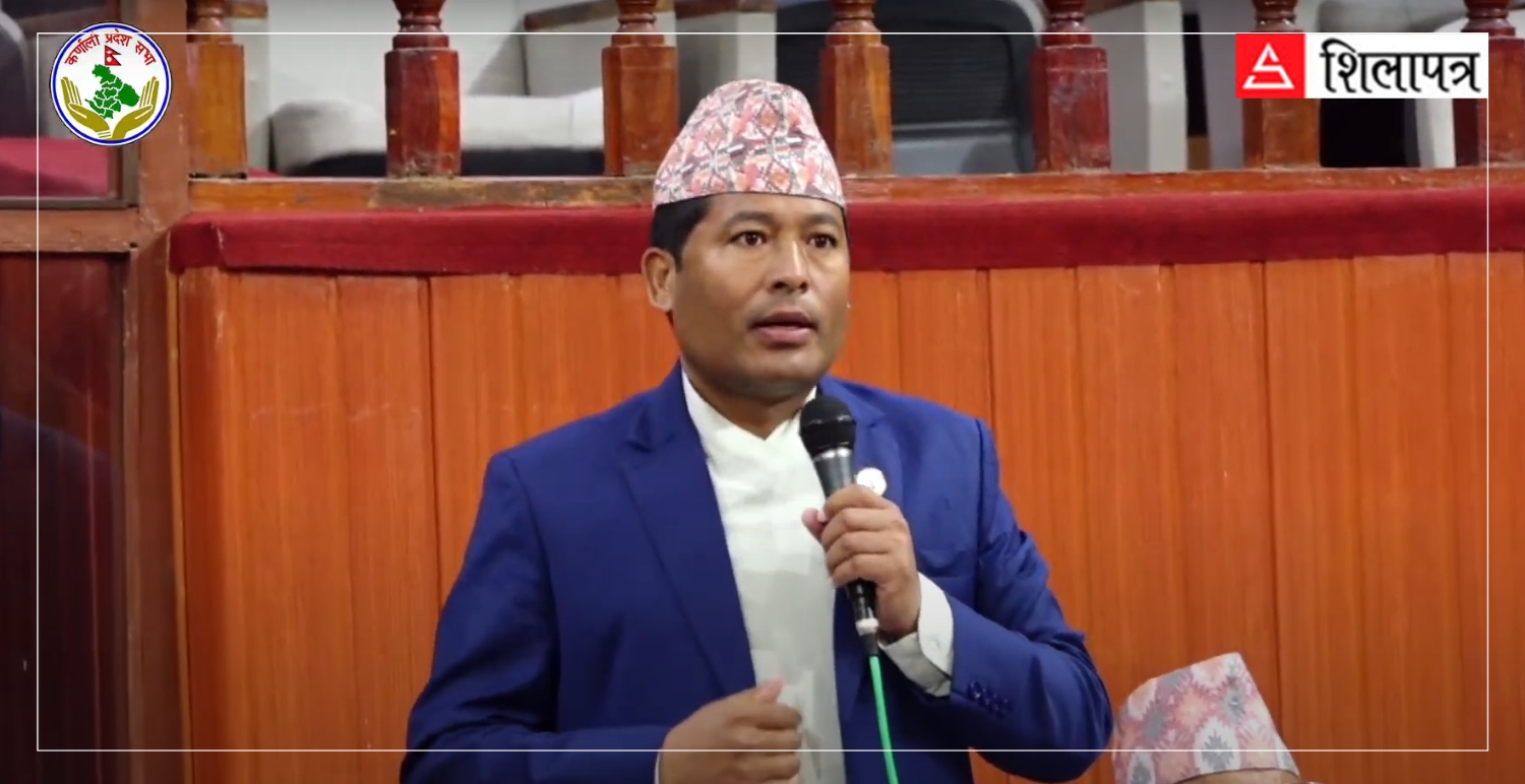 भुक्तानी नदिएको झोँकमा सत्तापक्षकै सांसदको प्रदेशसभा बैठकमा अवरोध