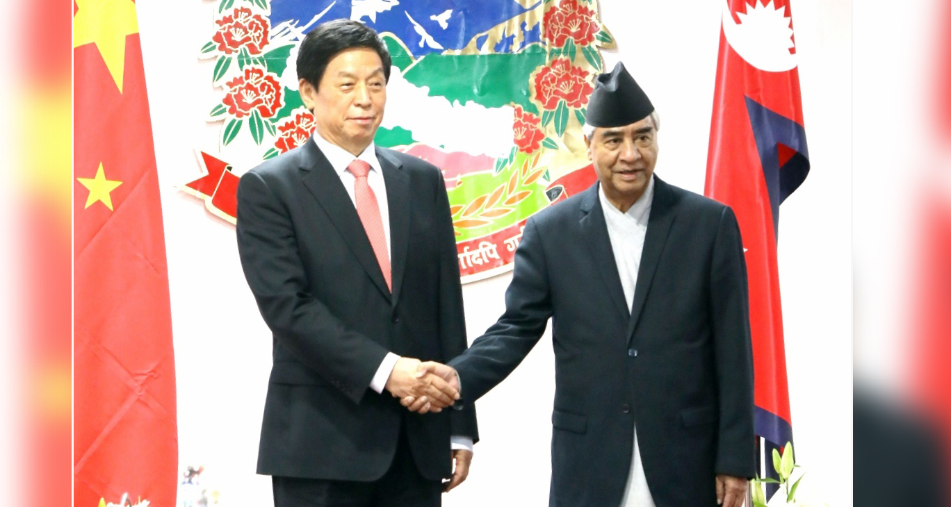 लीसँग भेटेपछि देउवाले भने- नेपाल र चीनबीच बहुआयामिक सम्बन्ध छ