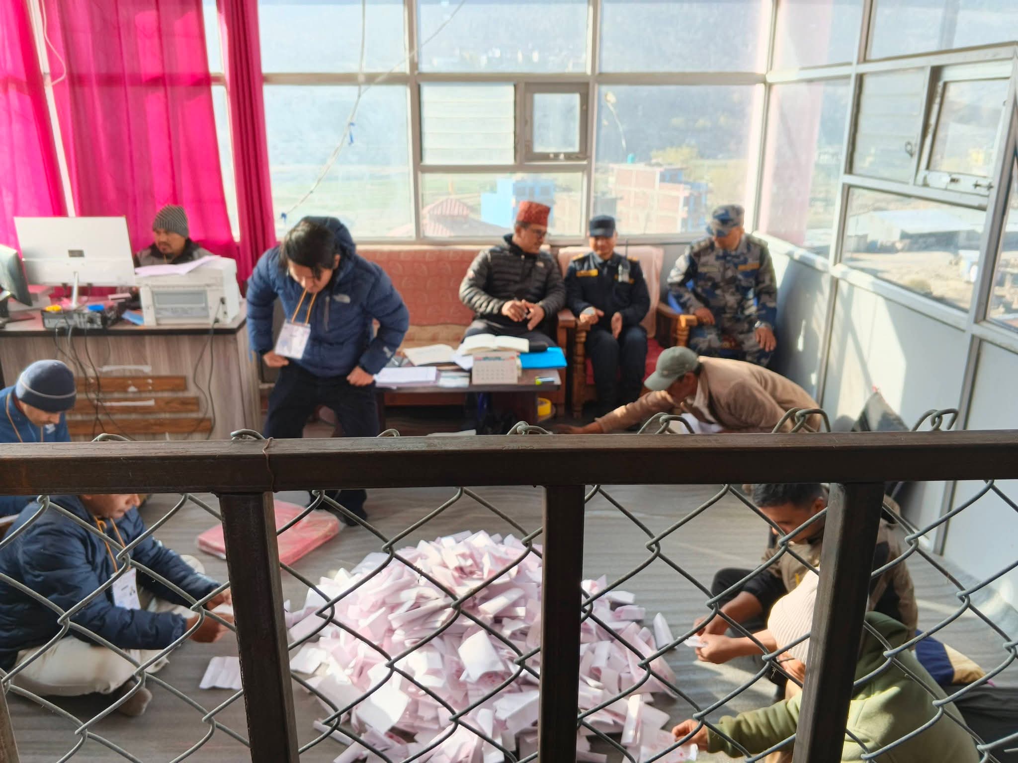 जुम्लामा मतगणना सुरु