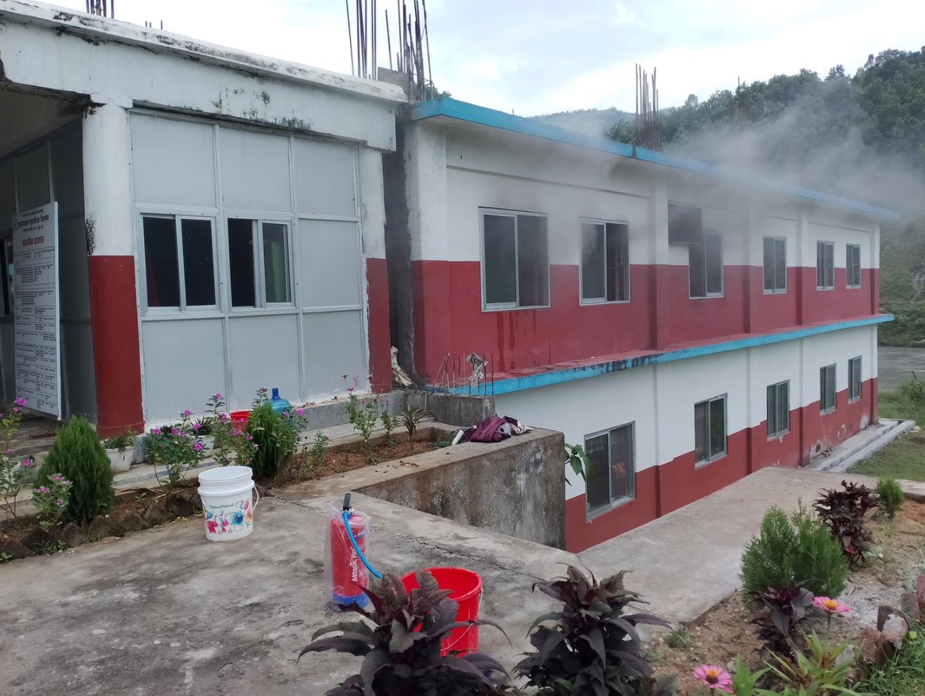 कालीगण्डकी बहुप्राविधिक शिक्षालयमा आगलागी