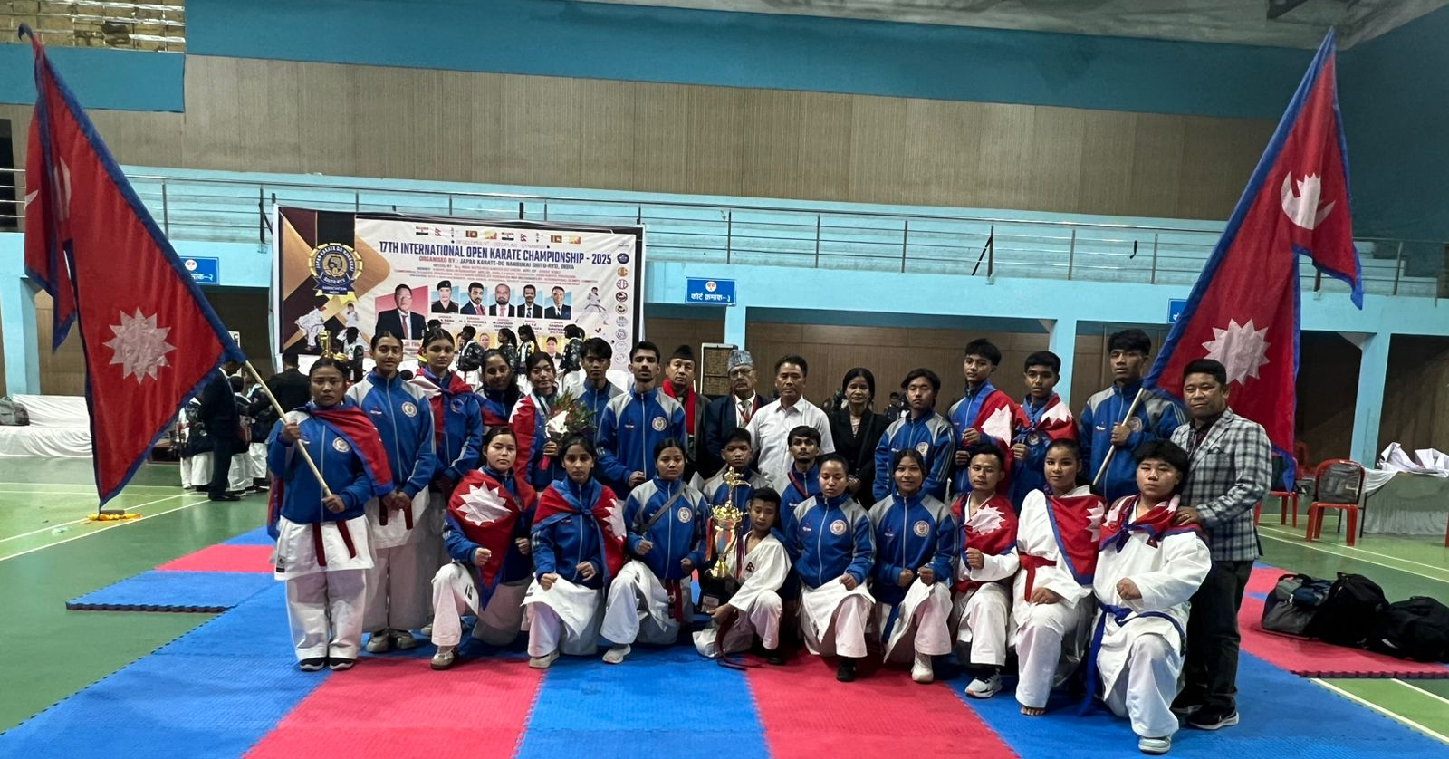 अन्तर्राष्ट्रिय खुला करातेमा नेपाल उपविजेता