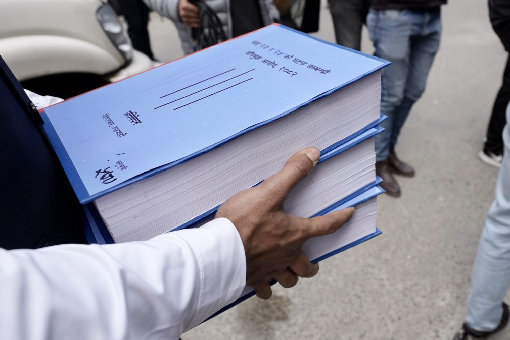 कार्की आयोगको प्रतिवेदन सार्वजनिकका लागि दबाब दिन सडकमा उत्रिँदै जेन–जी