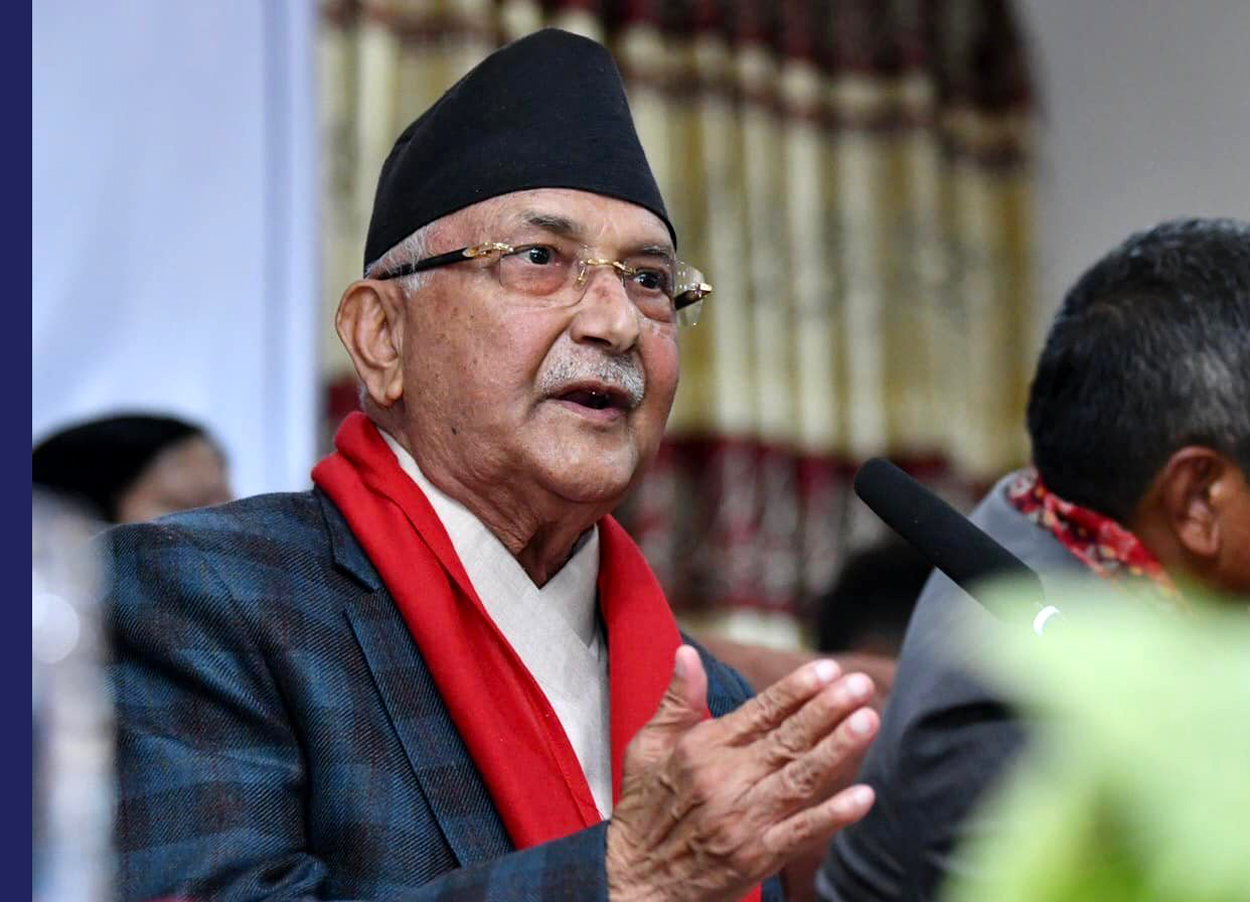महाभारतको किस्सा सुनाउँदै ओलीले भने- आजको लडाइँ परमादेशीसँग हो