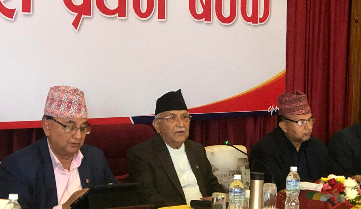 घनश्याम र रघुजीलाई ओलीको जवाफ- वाम एकता हुँदैन, चुनावी एकता हुनसक्छ