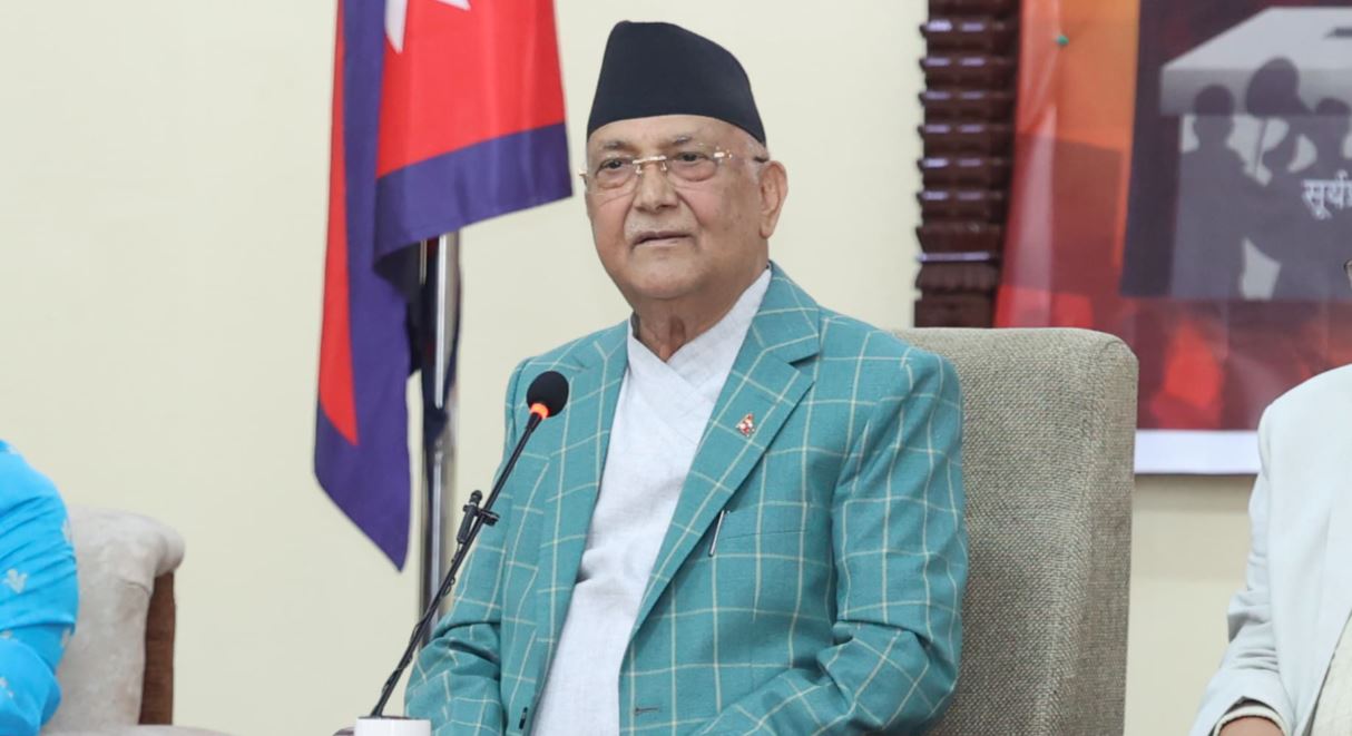 संविधान र लोकतान्त्रिक प्रणाली नमान्नेहरूले संसदमा अवरोध गरिरहेका छन् : प्रधानमन्त्री ओली