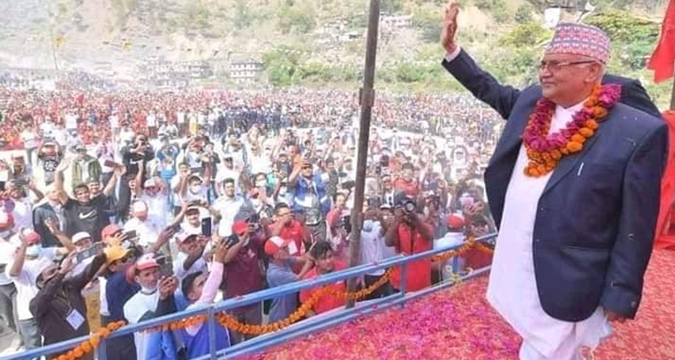 गठबन्धनले अजम्बरी बुटी पाएको सरकार सम्झेको छ, एमालेले चाहे सात दिनमा उखेलेर फाल्छः ओली