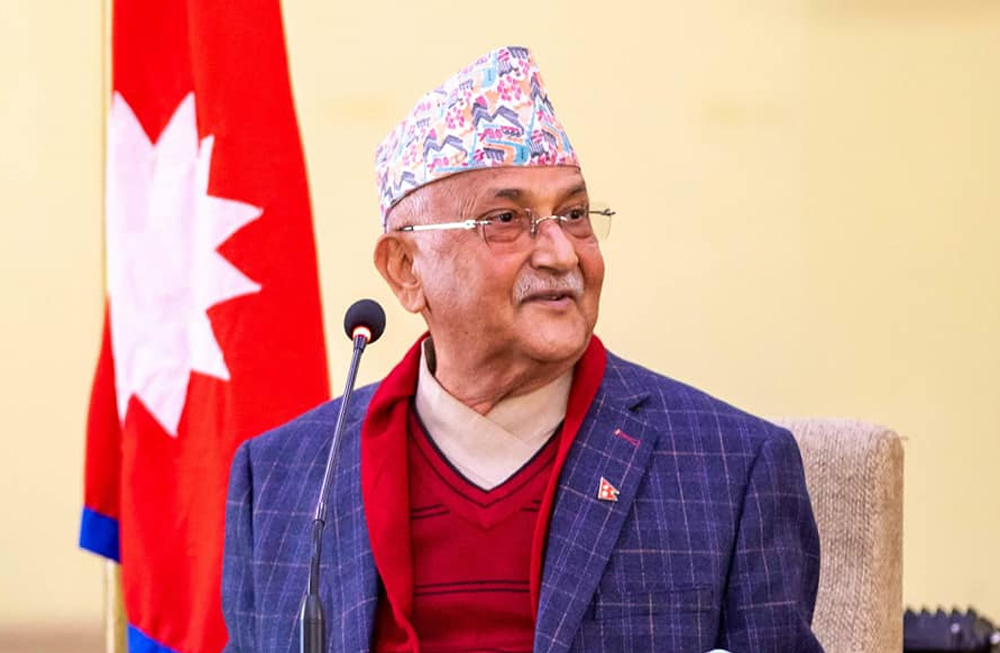मतपत्रमा हरियो रङ प्रयोग गर्ने निर्वाचन आयोगको निर्णयमा ओलीको आपत्ति