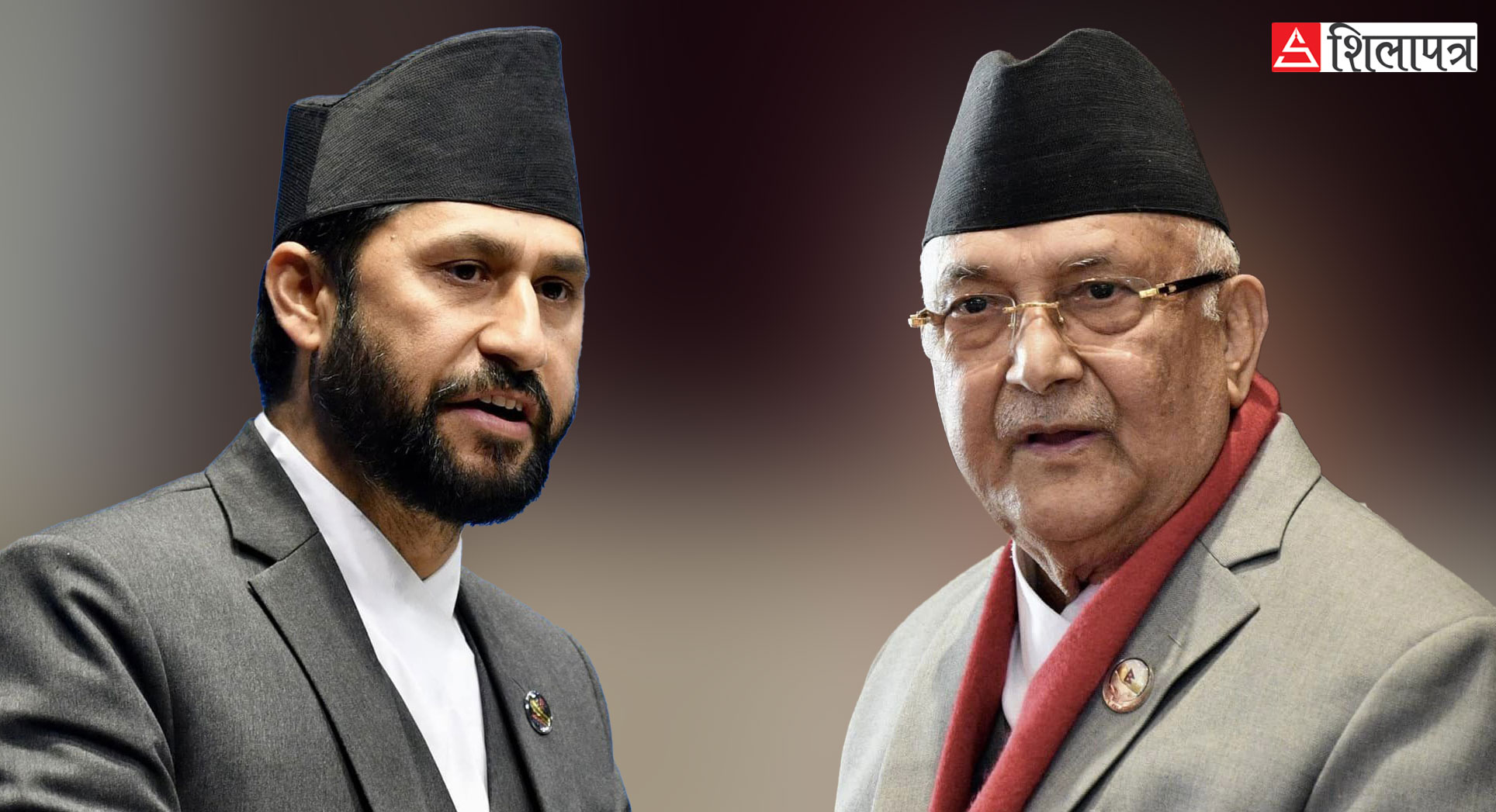 एमाले अध्यक्ष केपी शर्मा ओली र रास्वपा सभापति रवि लामिछाने । फाइल तस्वीर