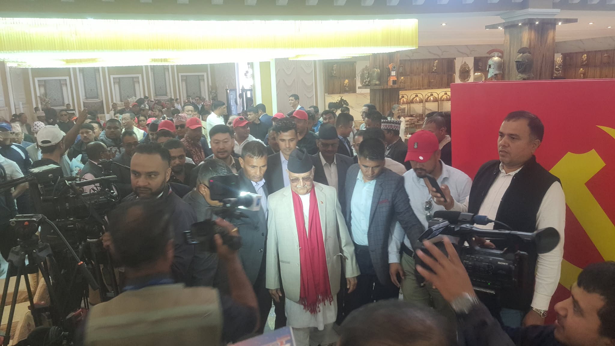 एमालेको केन्द्रीय कमिटी बैठक सुरु