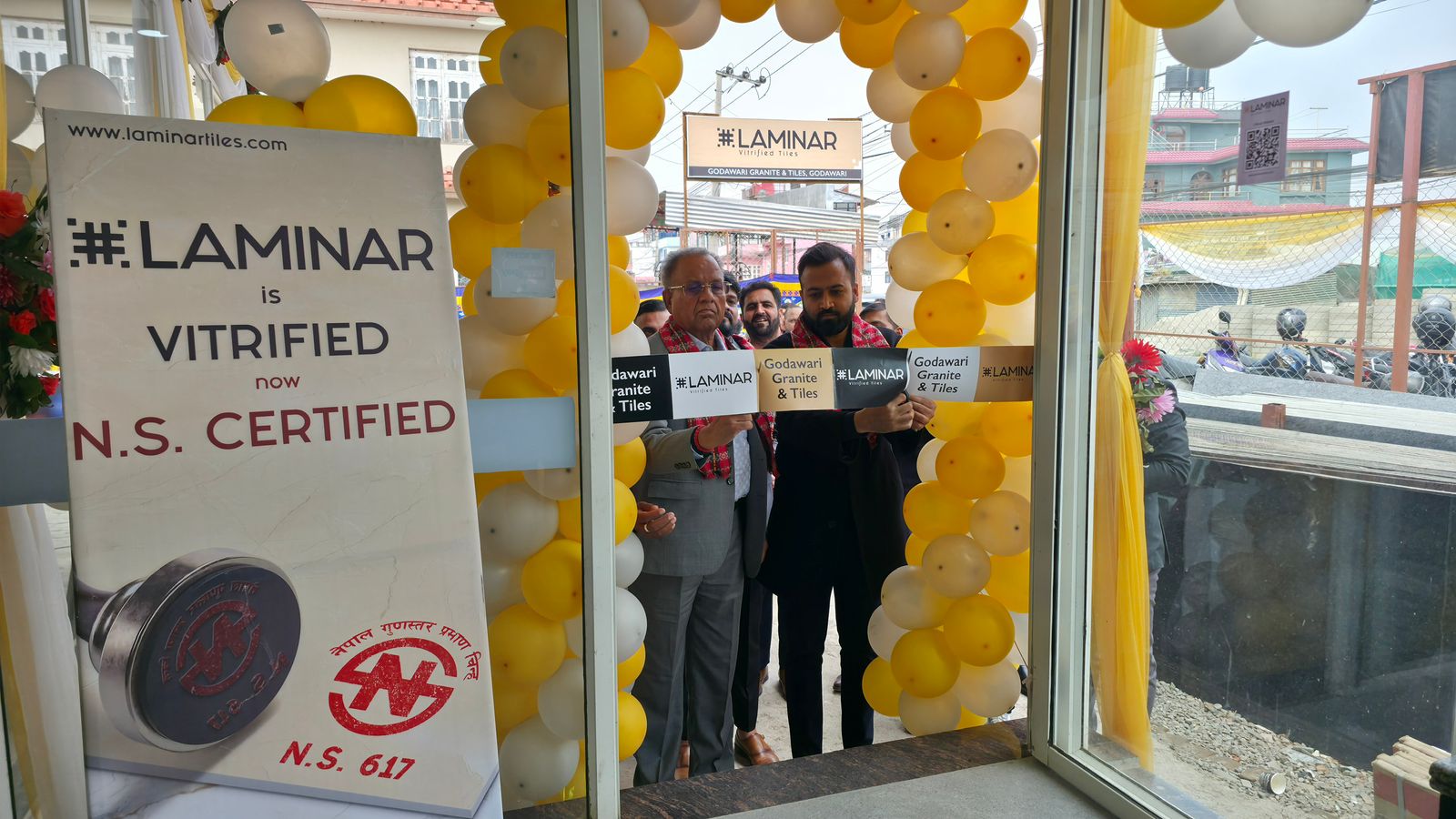 लामिनार टाइल्सको नयाँ शोरुम हरिसिद्धिमा खुल्यो, काठमाडौं उपत्यकामा उपस्थिति विस्तार