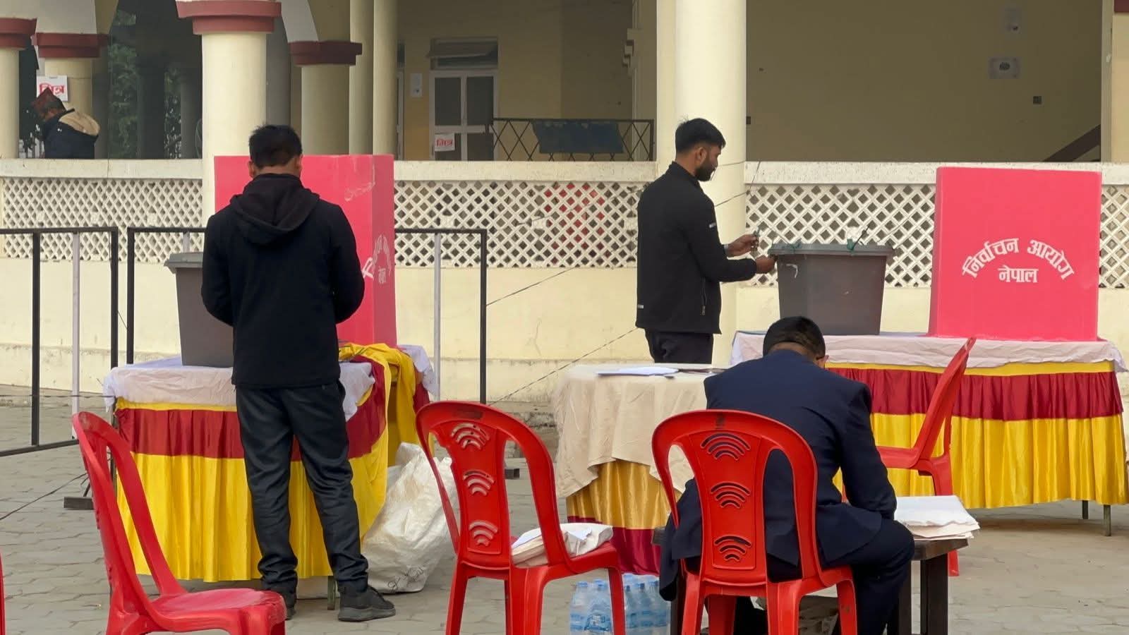 मधेश प्रदेशमा राष्ट्रियसभाको निर्वाचन जारी