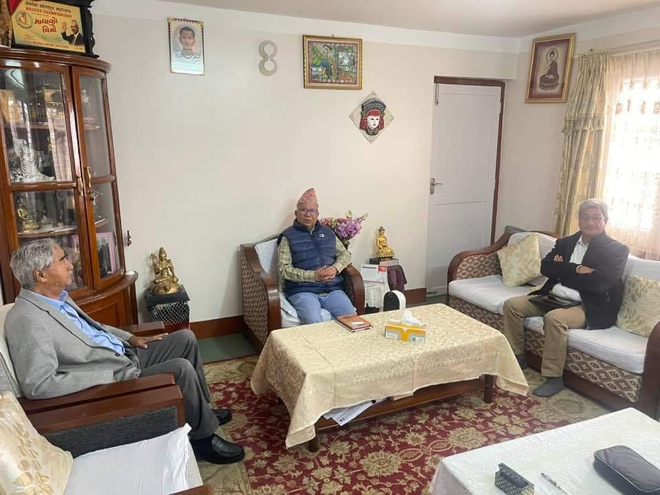 कांग्रेसले भन्यो- माधव नेपालसँगको छलफल सकारात्मक छ, निरन्तरता दिन्छौँ