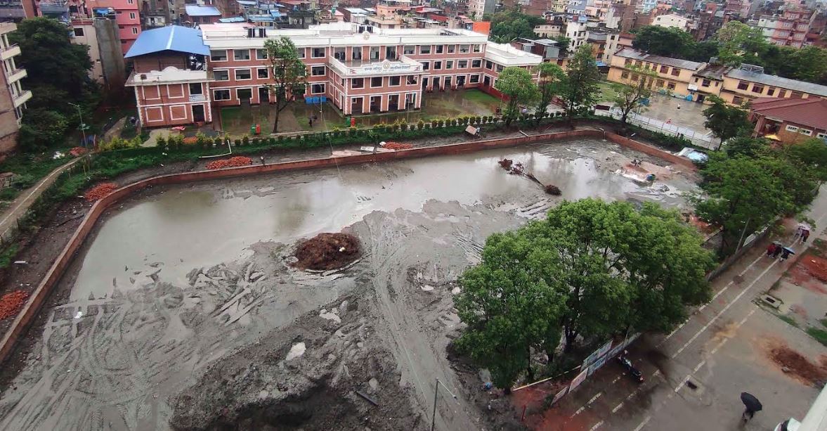 लिच्छविकालीन इखा पुखुको यसरी गरिँदै छ पुनर्निर्माण (तस्वीरहरू)