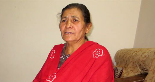 वामदेवको नेकपा एकता राष्ट्रिय अभियानमा लागिन् जीवराज आश्रितकी पत्नी माया 