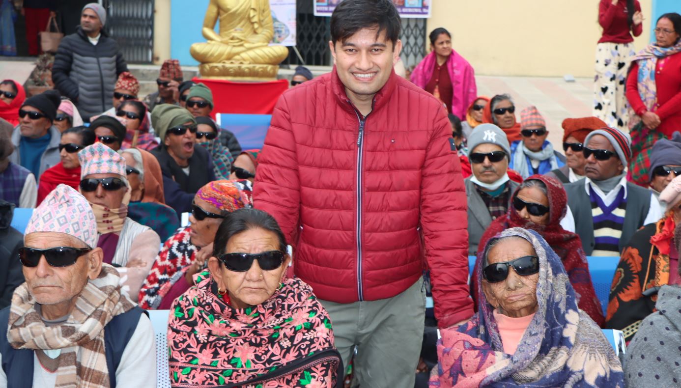९९ वर्षमा आँखाको ज्योति फर्किएपछि...