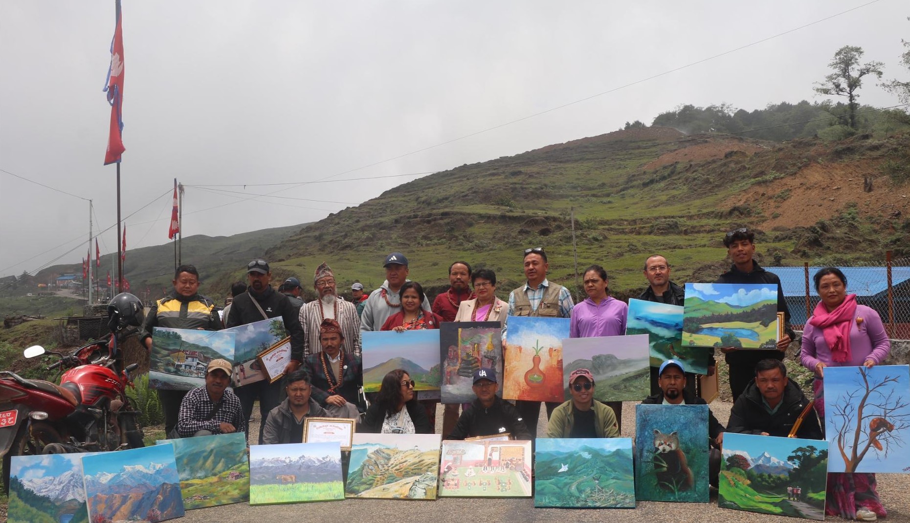 चित्रकलाबाट मुन्दुम पदमार्गको प्रवर्द्धन