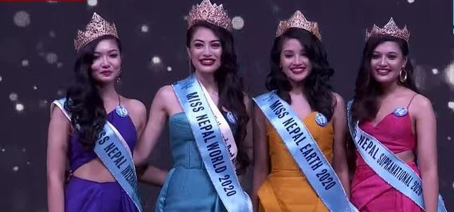 मिस नेपाल वर्ल्ड २०२० को ताज नम्रता श्रेष्ठलाई