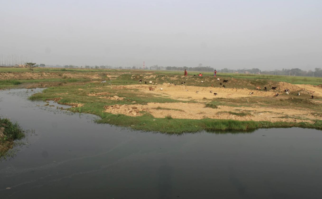 नवलपरासीको नन्दन तालको ११६ बिघा जग्गा अतिक्रमित, जमिदारले गरे कब्जा