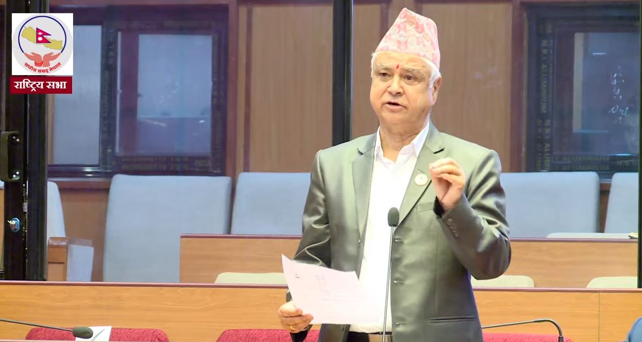 स्थानीय तहमै आगलागी नियन्त्रण समिति गठन गर्न राष्ट्रियसभा सदस्य मिश्रको माग