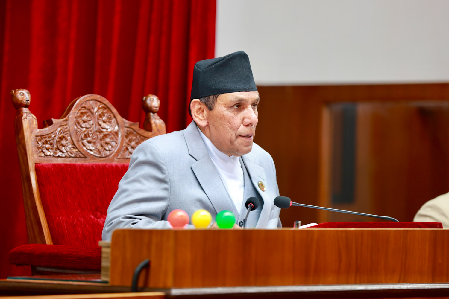 राष्ट्रियसभाको दोस्रो बैठक, हेर्नुस् ११ तस्वीरहरु