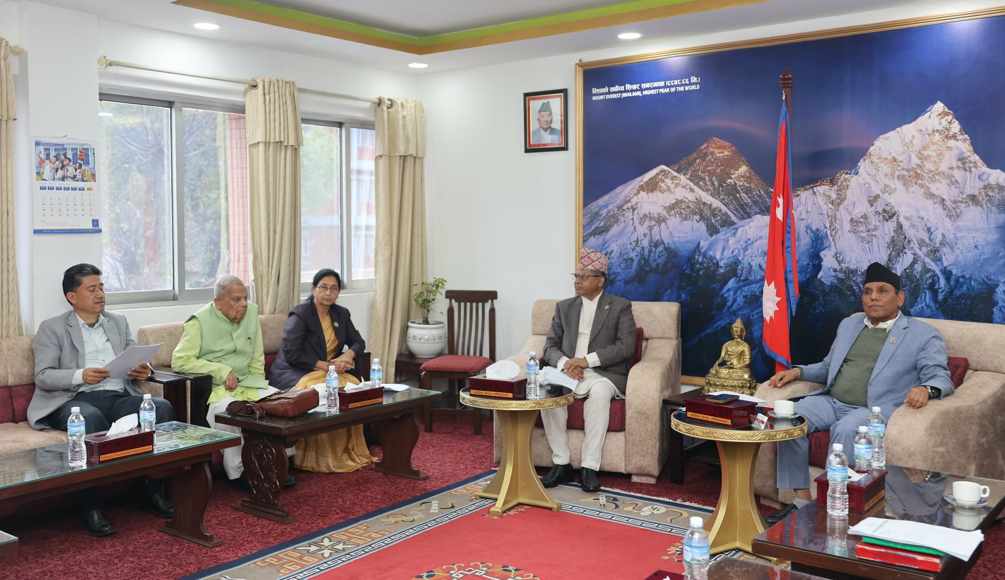 राष्ट्रियसभा कार्यव्यवस्था परामर्श समितिको बैठक जारी